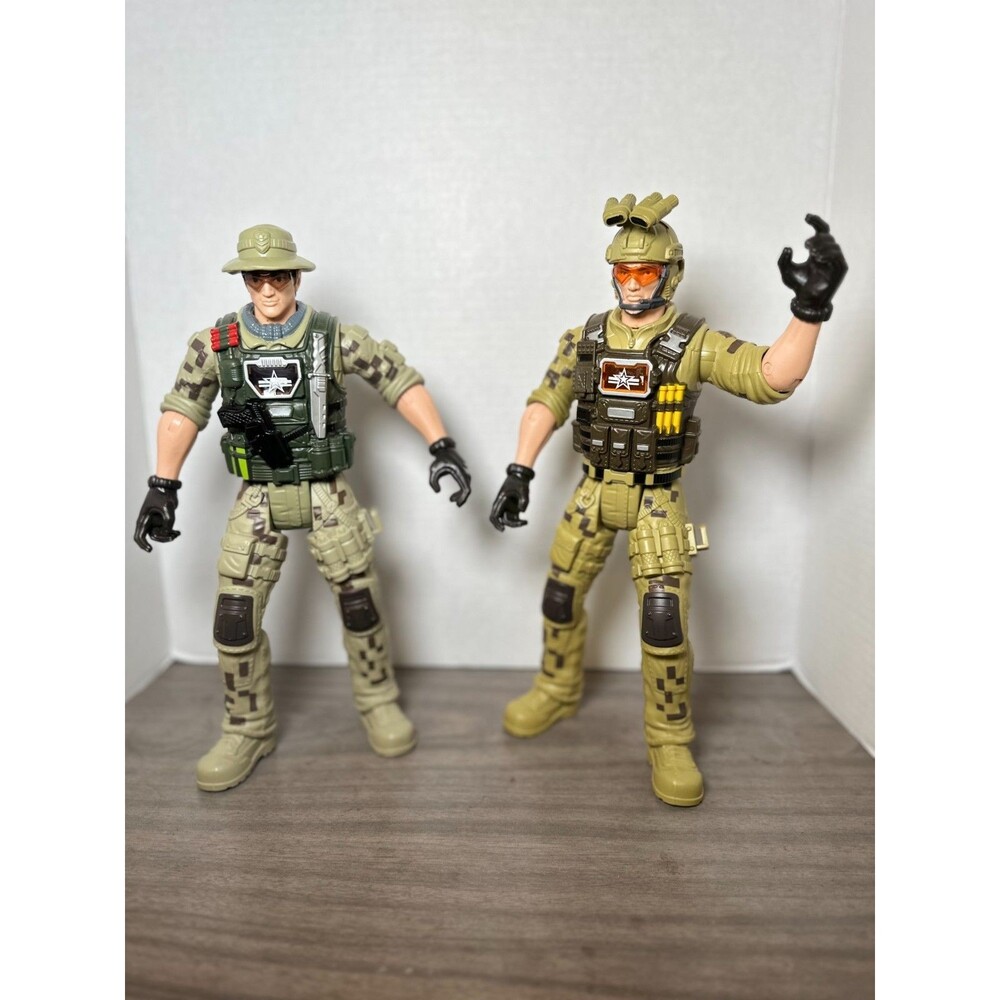 The Soldier Force by Freedom Warriors 12" Articulated Action Soldier Figures